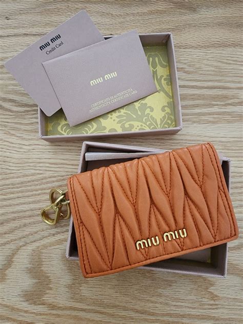 Miu Miu Wallet with ID Holder that is Detachable 